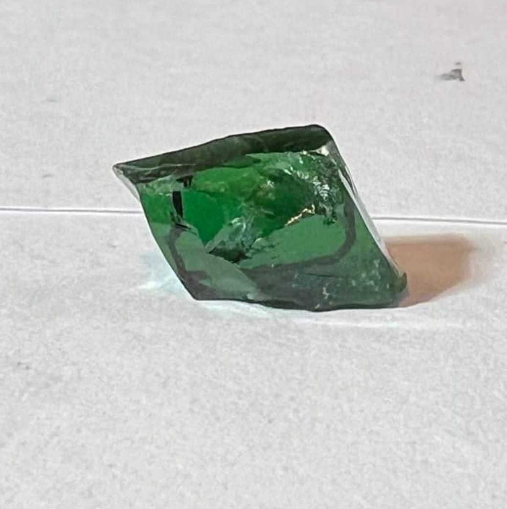 Natural Tsavorite Crystal