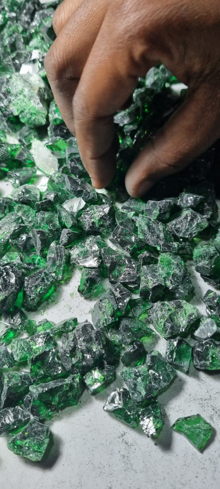 Raw Tsavorite Specimen